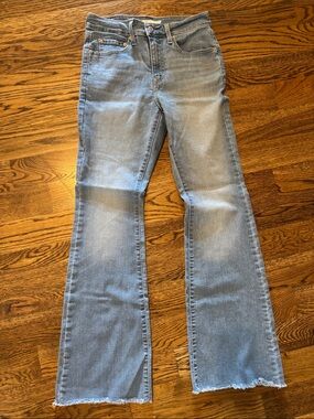 Levi's Light Blue Flare Jeans